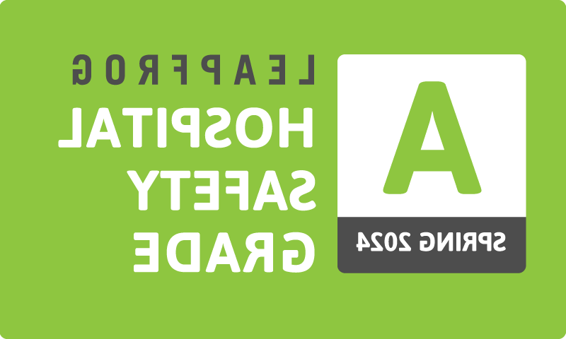 Nationally Recognized Leapfrog Hospital Safety Grade 